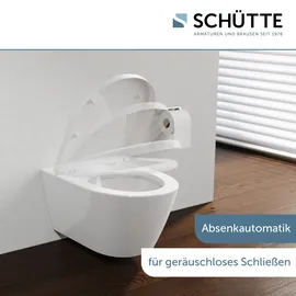 Schütte Duro WC-Sitz D-Form Pro 5 Weiß