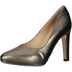 High-Heel-Pumps PETER KAISER "Peter Kaiser Pumps Leder", Damen, Gr. 40,5, gold, Leder, casual, Schuhe