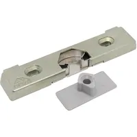 Roto Balkontür Schnäpper Falz 18/20Mm Silber