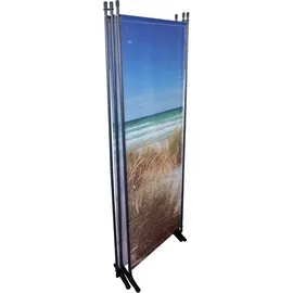 Westerholt Paravent mit Fotodruck Ostsee 170 x 165 cm