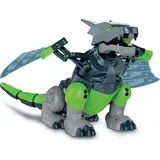 CLEMENTONI Galileo Robotics Mecha Dragon, Drachen-Roboter Modellbausatz, 3 Motoren, Sensoren & App-Steuerung, elektronisches Spielzeug für Kinder ab 8 Jahren 59215