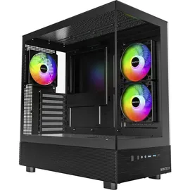 Montech XR Tempered Glass Midi-Tower - Schwarz