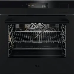 AEG BSK898330T 9000 SteamPro® / Dampfbackofen / WLAN-fähig / Dampfreinigung / Matt Black