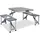 vidaXL Campingtisch klappbar