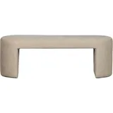 Woood Polsterbank Jacob Beige 130 x 46 x 46 cm