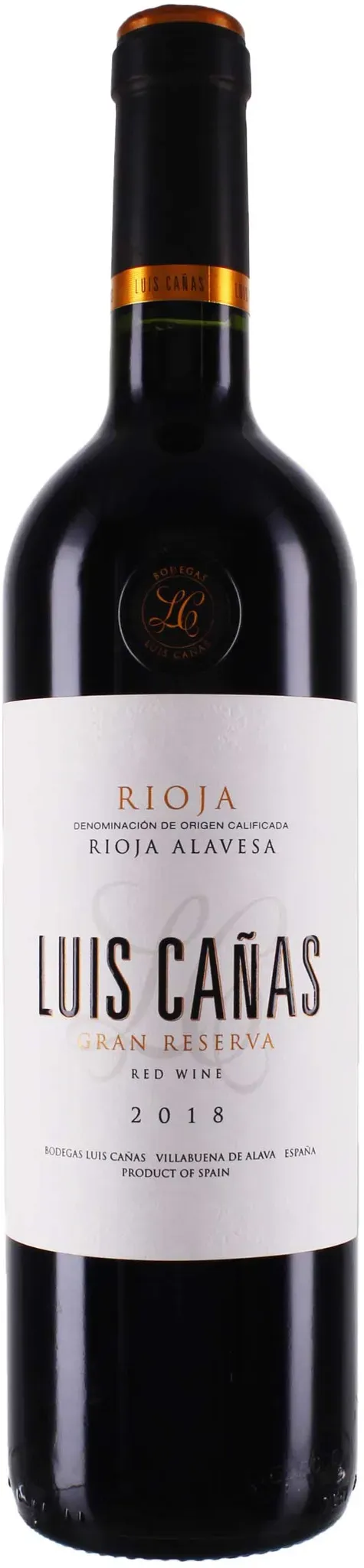 Bodegas Luis Canas 2018 Luis Canas Gran Reserva 2018 Graciano,Tempranillo Spanien
