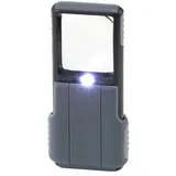 CARSON Lupe MiniBrite PO-55 Grau, Schwarz 51 mm 5 x