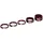 XLC Lenkkopferweiterung A-Head Spacer-Set AS-A02 3x5/1x10/1x15 mm 1 1/8 Zoll Rot