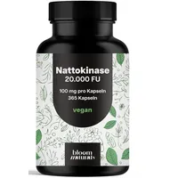 bloom naturals beauty supplements Nattokinase Kapseln 365 St.