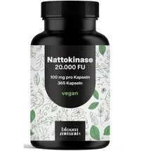 bloom naturals beauty supplements Nattokinase Kapseln 365 St.