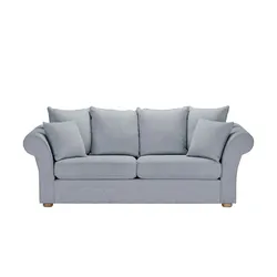 Sofa  Olivia ¦ blau ¦ Maße (cm): B: 240 H: 100 T: 98