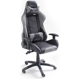 MC Racing 6 Gaming Chair schwarz/grau