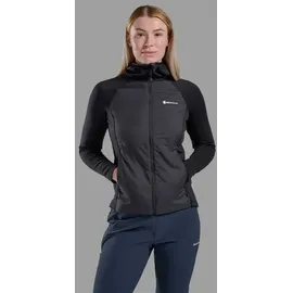 Montane Reißverschlusspullover schwarz Größe 40