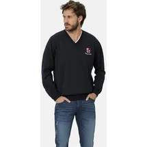Babista Rundhalspullover Blau 48
