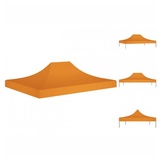 vidaXL Partyzelt-Dach 4x3 m Orange 270 g/m2