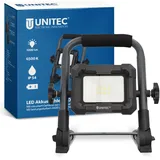 Unitec Baustrahler Aluminium schwarz 10 Watt 800 Lumen