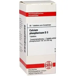 CALCIUM PHOSPHORICUM D 3 Tabletten 80 St