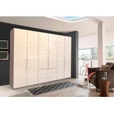 Wiemann Kleiderschrank »Loft«, Glasfront, Trüffeleichefarben/Magnolie Glas, , 63249935-0 B/H: 300 cm x 216 cm