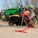 DEMA Heber für Rasentraktor Aufsitzmäher ATV Hebevorrichtung Kippvorrichtung 400 kg