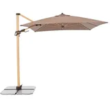 Doppler Alu Wood Ultra AX Pendel 300 x 220 cm greige