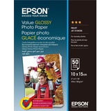 Epson Value Glossy Fotopapier glänzend weiß, 10x15cm, 183g/m2, 50 Blatt (C13S400038)