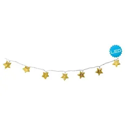 Näve Lichterkette mit Sternen
