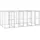 vidaXL Outdoor-Hundezwinger Verzinkter Stahl 9,68 m2