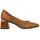 Gioseppo Loungeschuhe aus geflochtenem Nitra-Leder, Bronze, 39 EU