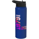 Juni 1979 Jahr 1979 Retro 1979 Vintage Limited Edition 1979 Stainless Steel Insulated Water Bottle