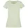 Build Your Brand Damen Basic Tee – Figurbetontes Baumwoll T-Shirt mit Rundhalsausschnitt & kurzen Ärmeln, ideal für Alltag, Freizeit & Veredelung,Lightmint,XL