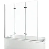 EMKE Emke, - Duschwand, Duschwand für Badewanne (120 cm, 120 cm, 140 cm)