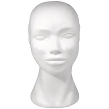 Rayher Styroporform Kopf weiblich 29 cm