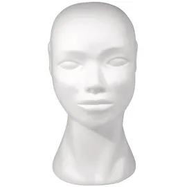 Rayher Styroporform Kopf weiblich 29 cm