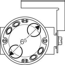 Geberit AquaClean Unterputz-Dose 242710001