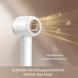 DREAME Glory Combo Haartrockner Weiß (1600 Watt)