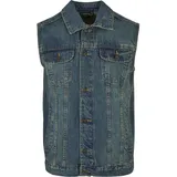 URBAN CLASSICS Denim Weste Light Blue M