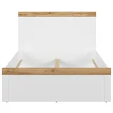 petits-meubles Bett Hella 120 x 200 cm Holz weiß