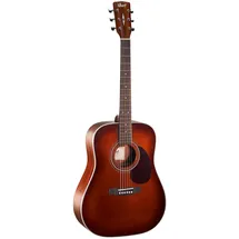 Cort Guitars Cort Earth 70 Brown (Akustik Gitarre, Mahagoni, Ovangkol, Pps), Gitarre, Braun, Bronze