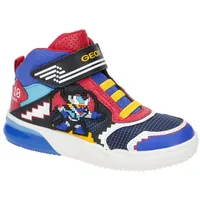 GEOX Grayjay Kinder Schuhe blau rot Basketball J269YB für Kinder, blau, Gr. 32 EU