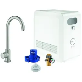 Grohe Blue Professional C-Auslauf Set SuperSteel (31302DC2)