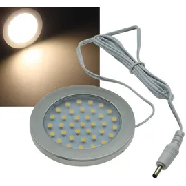 ChiliTec LED-Aufbauleuchte ABL-R90 warmweiß 3W 270lm 12V= DC superflach EEK F [A-G]