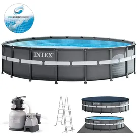 Intex Ultra XTR Frame Pool Set 549 x 132 cm inkl. Sandfilterpumpe 26330GN