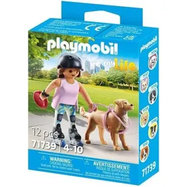 Playmobil My Life Inlinerin mit Retriever 71739