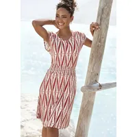 LASCANA Jerseykleid Sommerkleid Mehrfarbig 38