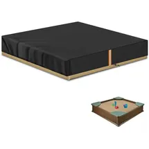 luxuskollektion Sandkasten Abdeckplane Regenschutz 420D Oxford Stoff 150x150x20cm