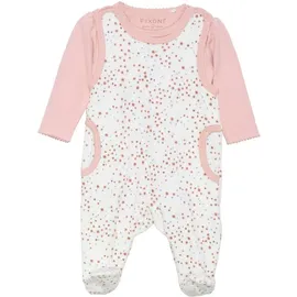 FIXONI Kinder Langarmbody "Body LS w.Velour Romper" in Rosa | Gr.: 50