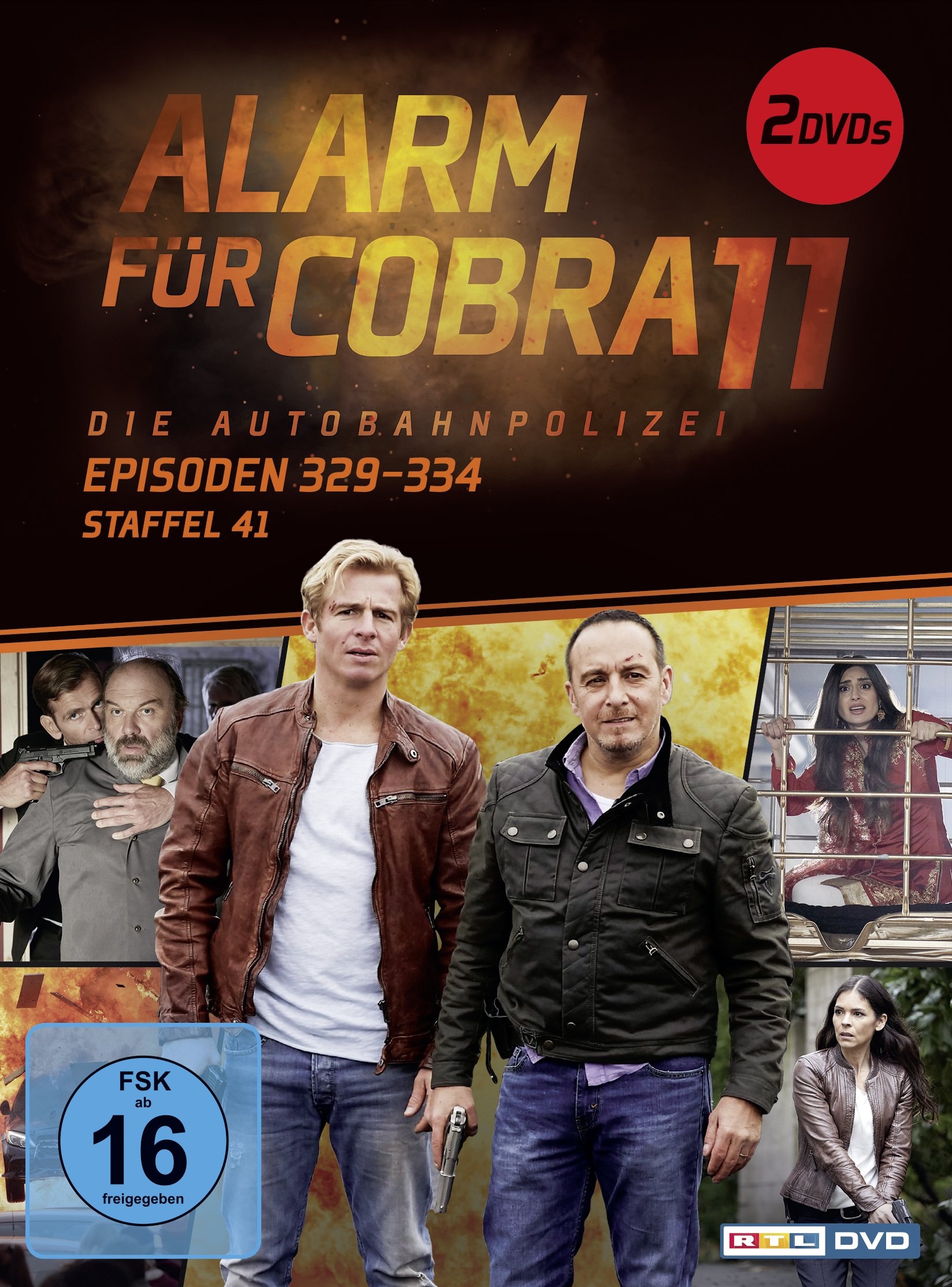 Alarm für Cobra 11 - Staffel 41, Episoden 329-334 [2 DVDs]