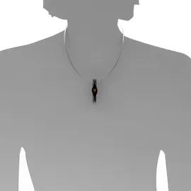 Ostsee-Schmuck Halsreif Gleiter-Hedi-Sarah Vicenca Silber/ Bernstein