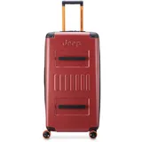 JEEP Hartschalen-Trolley JH002B 4-Rollen Cabin 80 cm / 131 l rot