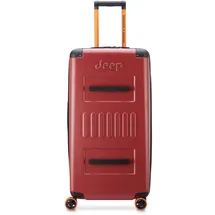 JEEP Hartschalen-Trolley JH002B 4-Rollen Cabin 80 cm / 131 l rot
